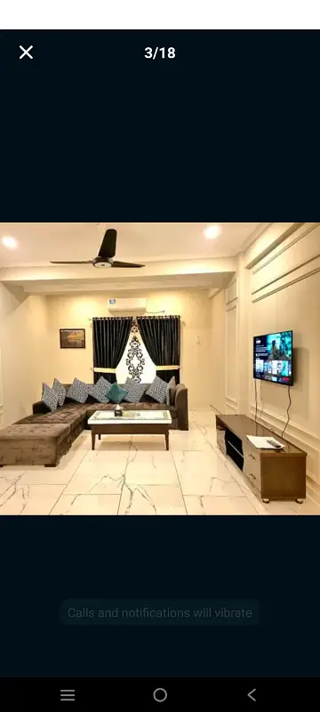 Par Day and short Time One and Two BeD Room appaertment Available for rent Bahria Town Phase 4 and 6 Empire Heights 2 family apartment any time available