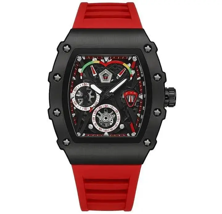 Men’s Quartz Movement Watch – Water Resistant - luxury analog watch.