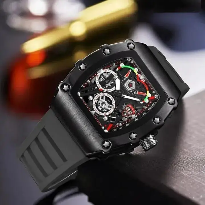 Men’s Quartz Movement Watch – Water Resistant - luxury analog watch.