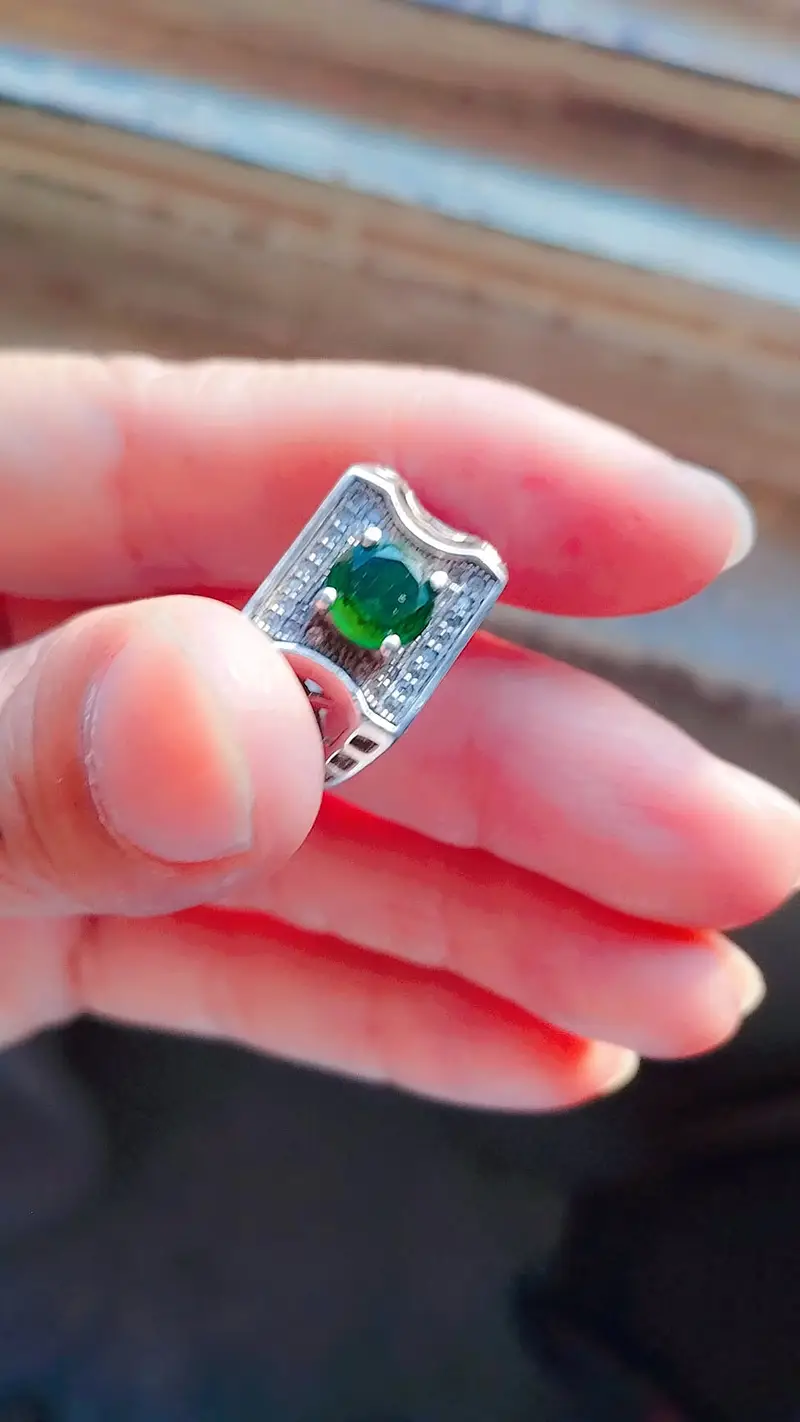 Silver ring for sale