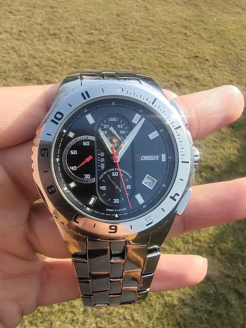 Cruiser watch heavy weight