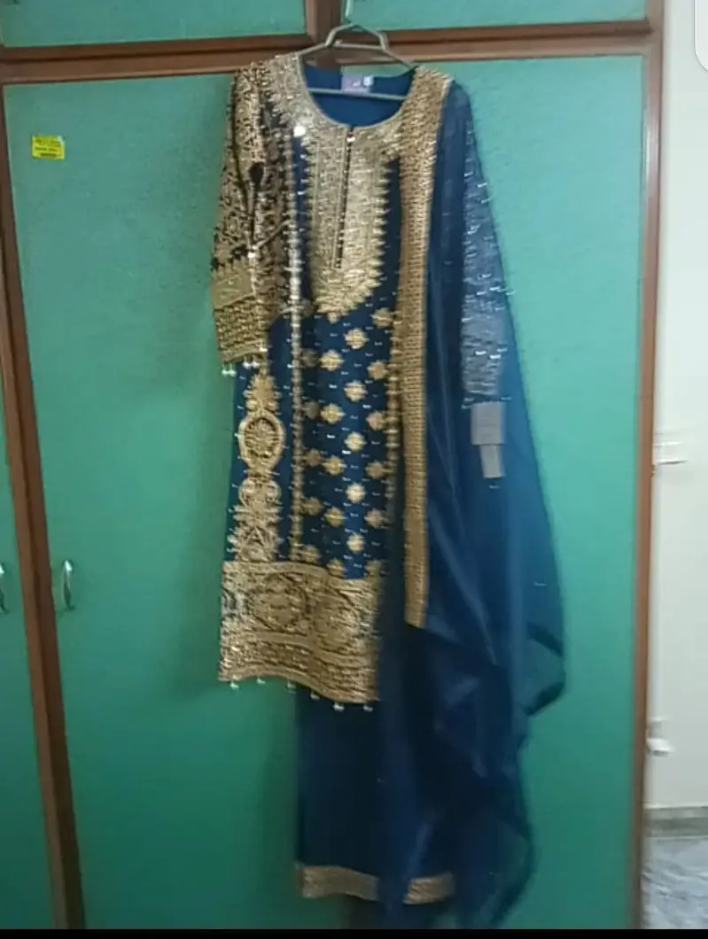 luxury branded formal dress| heavy embroidery| wedding dress