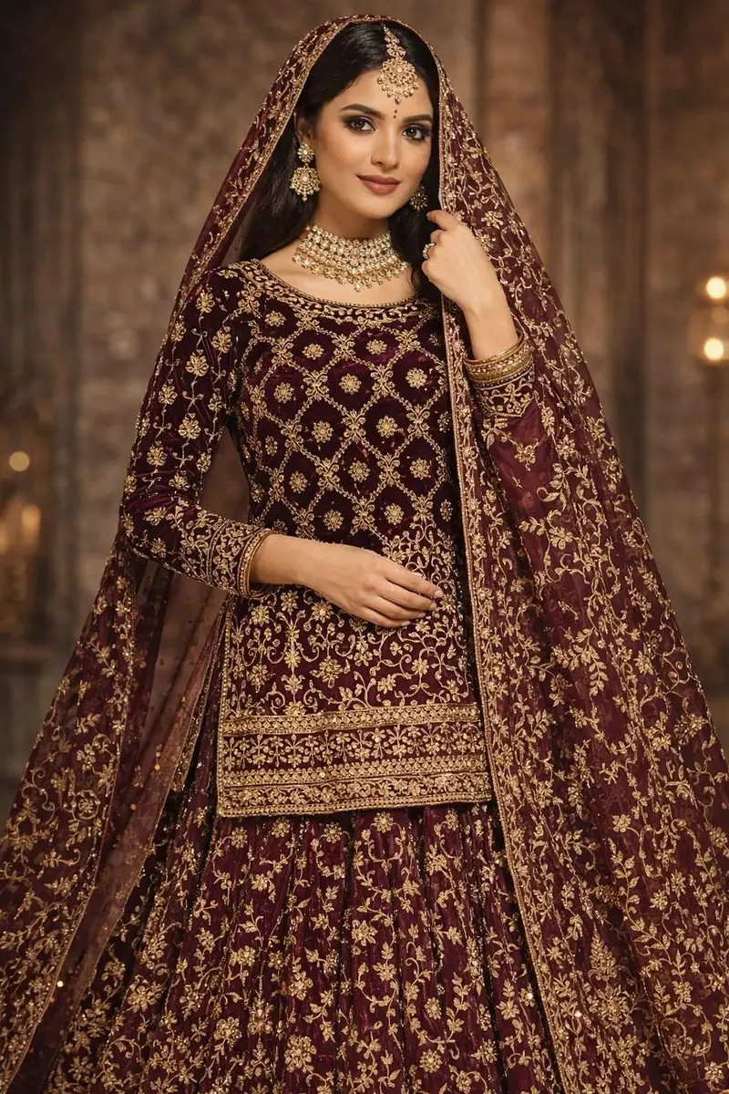 Bridal Sharara | Wedding Dress | Bridal Dress| Barat Dress | Bridal