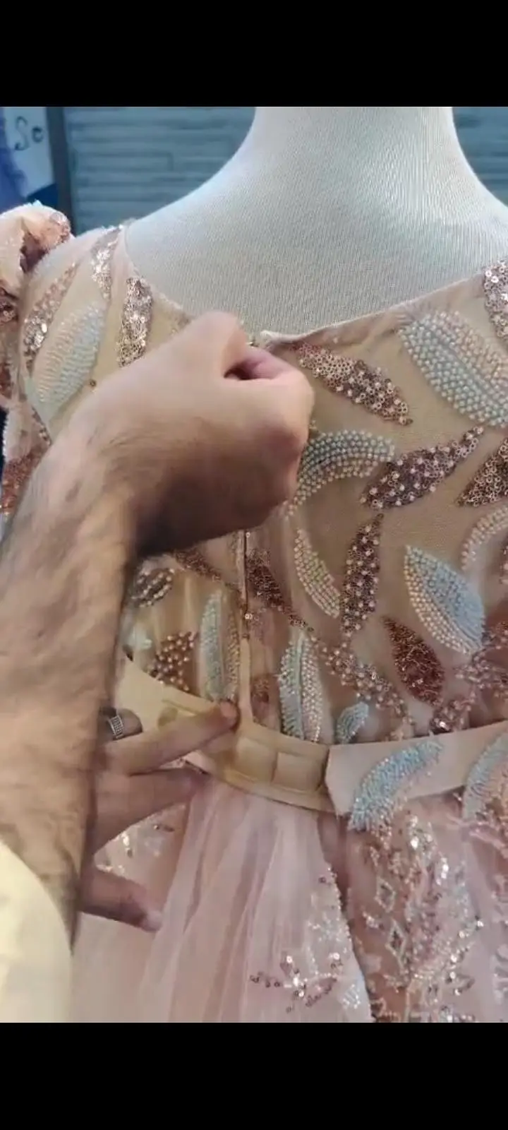 Reception bridal barbie dress