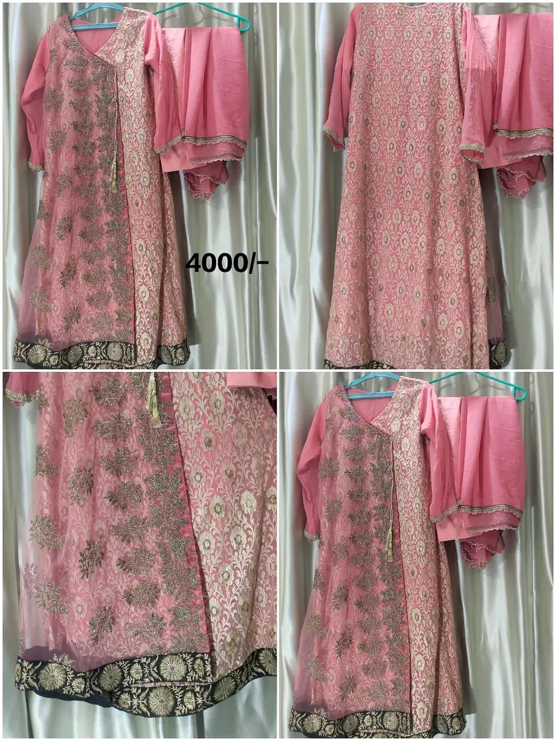 Stitched Piece Fancy Embroidered Chiffon Suit for ladies