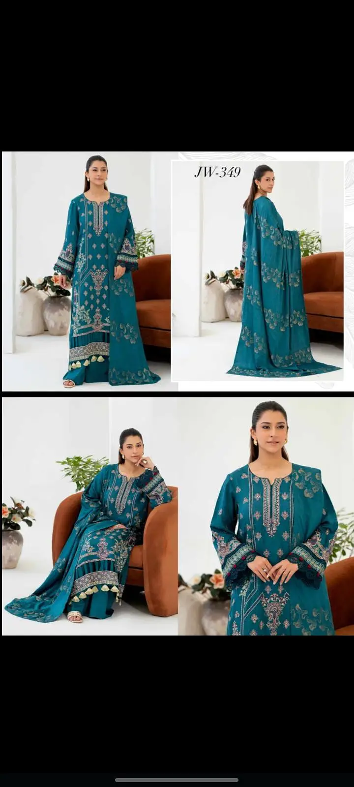 3 PCS Unstitched Viscose Suits | Perfect for Every Occasion