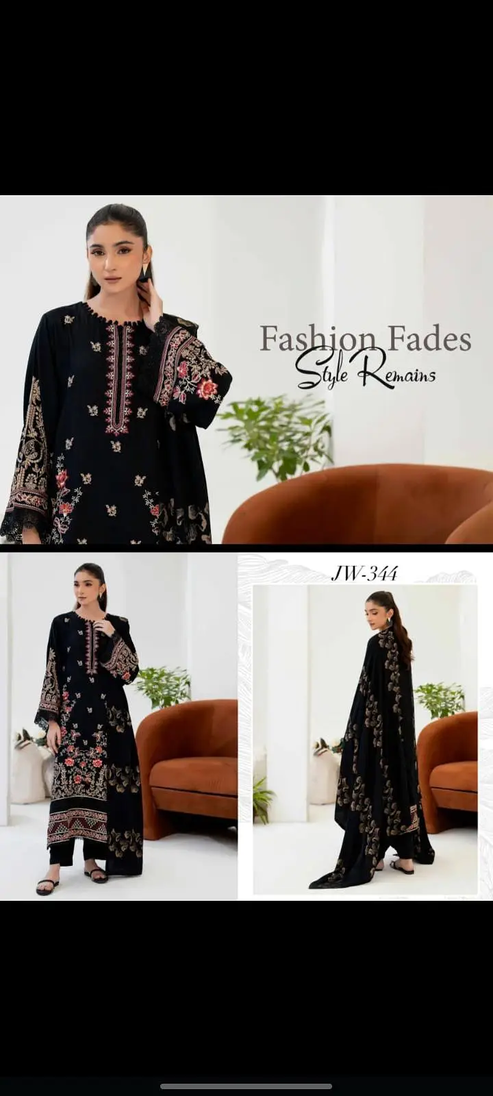3 PCS Unstitched Viscose Suits | Perfect for Every Occasion