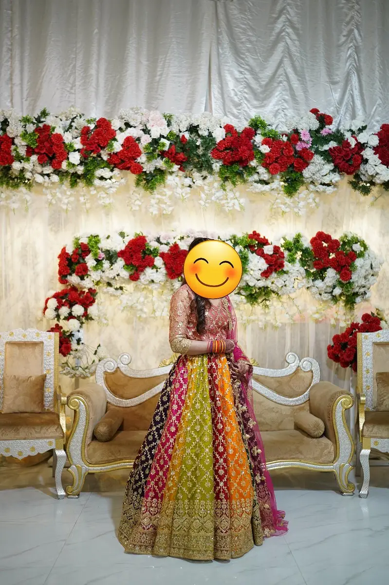 Wedding Dress / Mehndi Lehnga