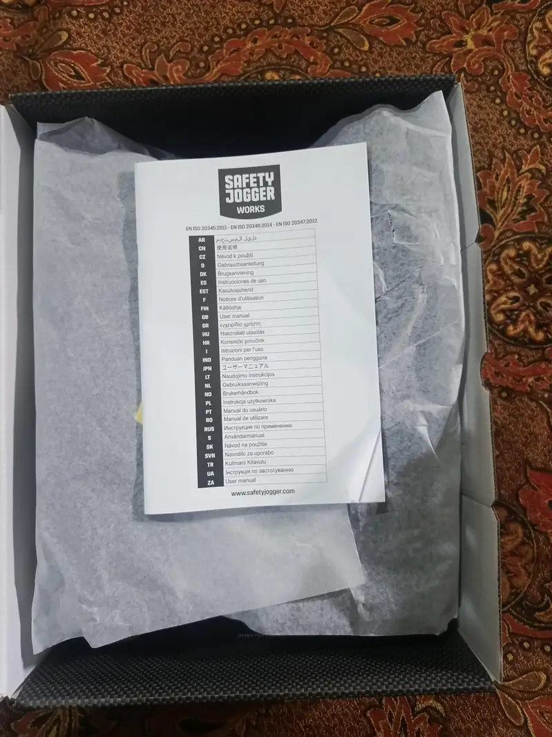 Safety Jogger Works Safety Shoes CLIMBER31 – Brand New (EU 44)