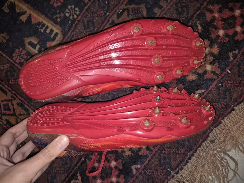 Nivia Carbonite Running Spikes | Track & Field Sprinting | Size 44