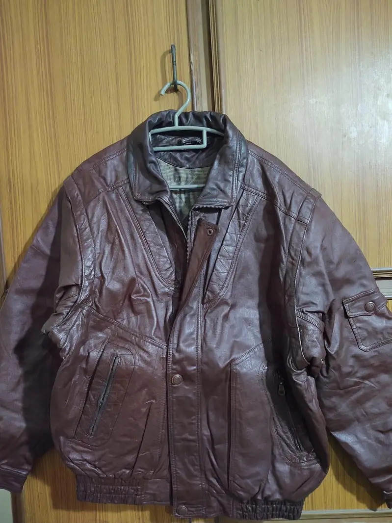 Leather jacket