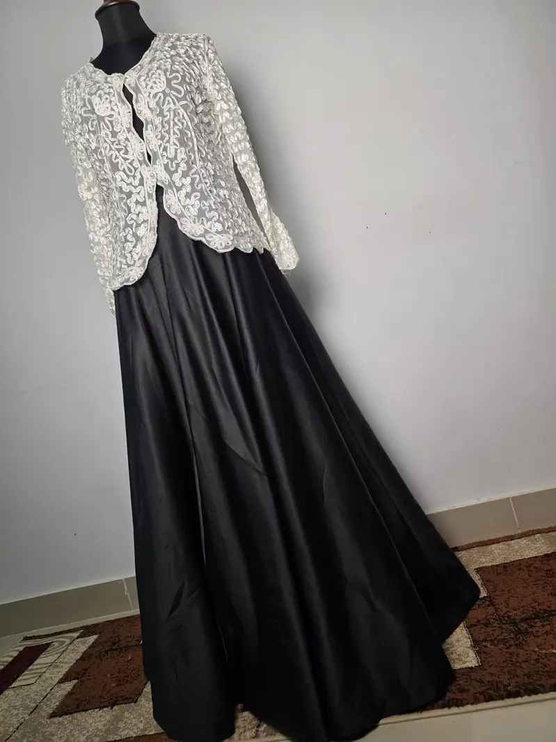 Silk Skirt & Net Shirt for Women | Party Wear | Karachi