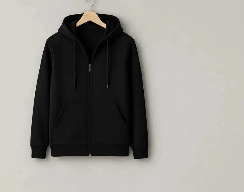 fleece plain hoodie track suite