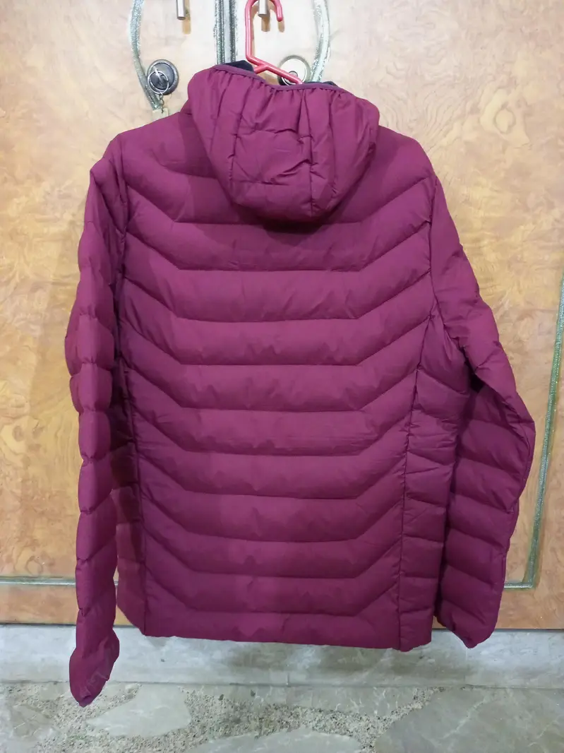 Mehroon Color Puffer Jacket