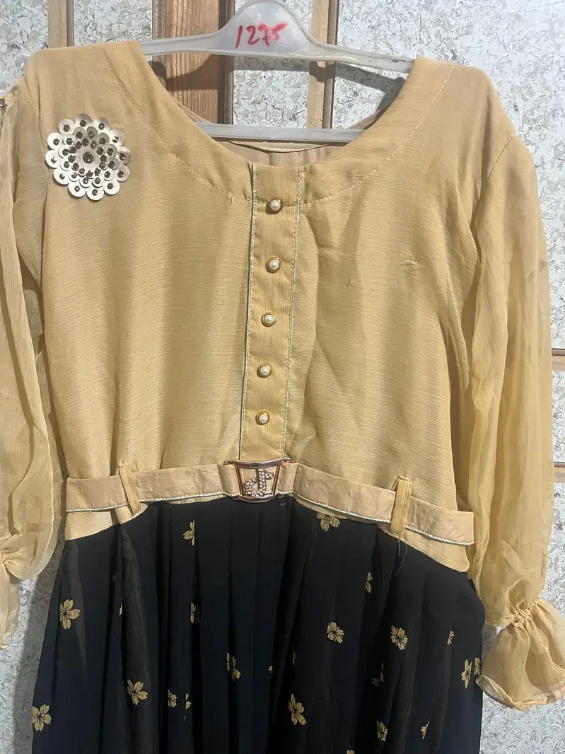 western style party wear frock