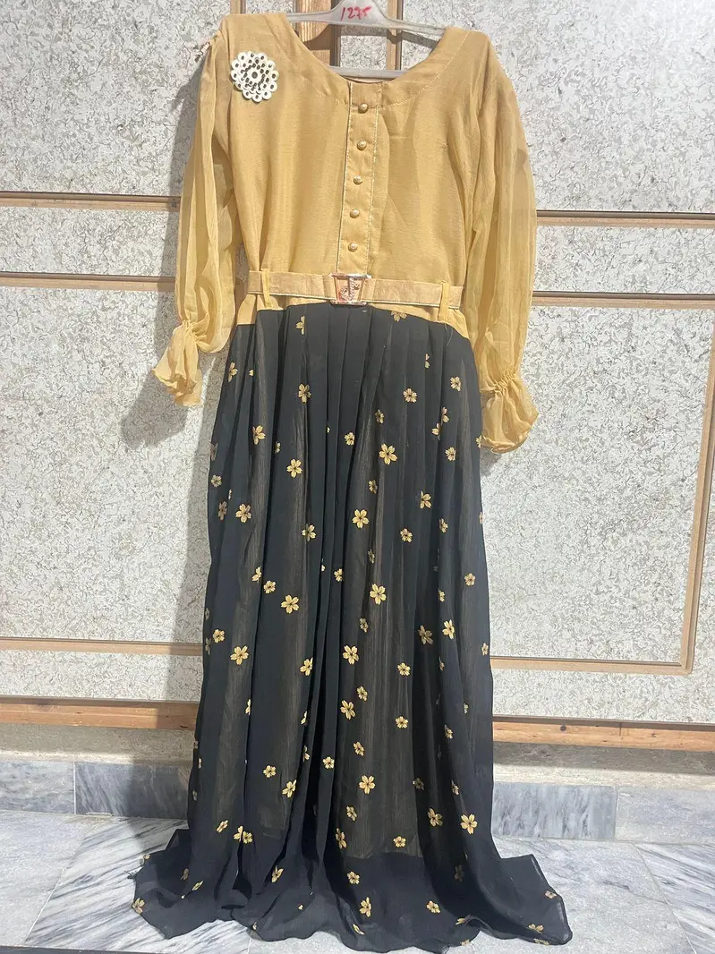 western style party wear frock