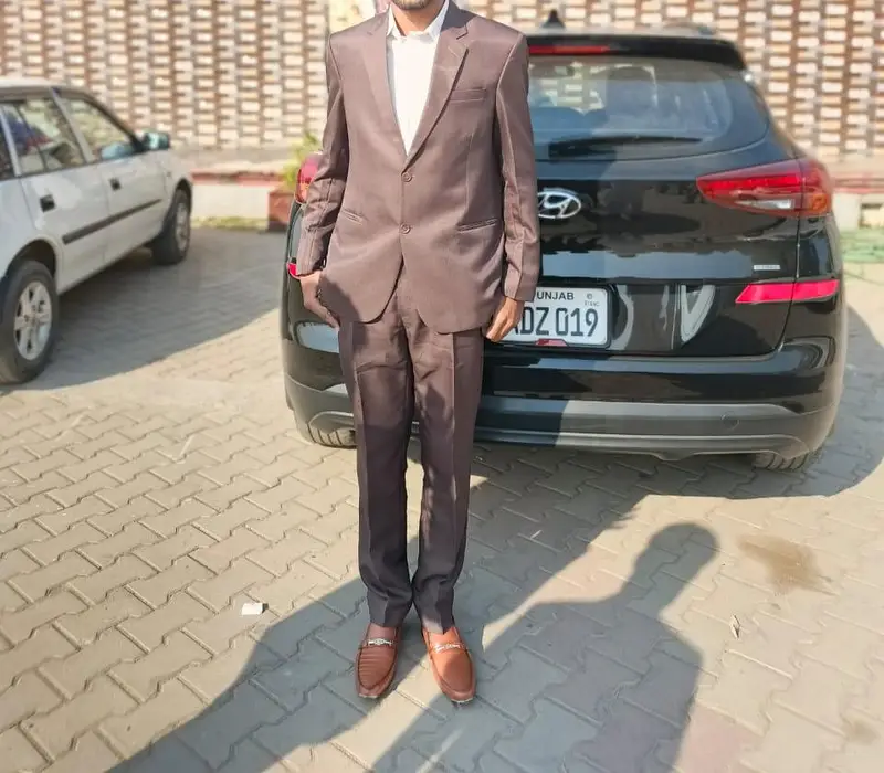 Three peice in Light brown colour