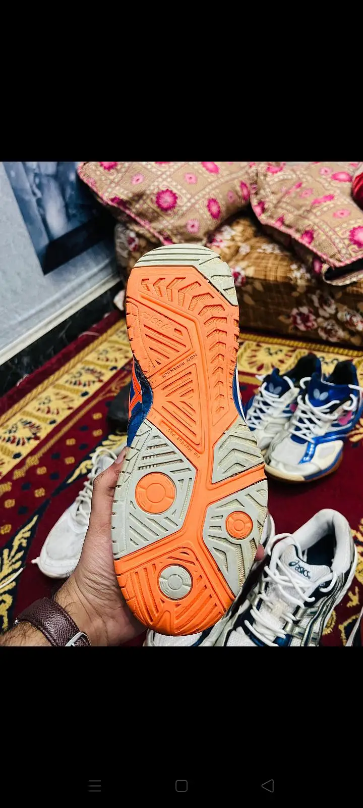 Men’s Lightweight Sports Shoes with Cushioned Sole