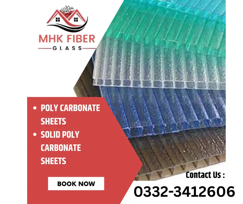 Polycarbonate Hollow Sheets at MHK Fiber Glass best price on discount
