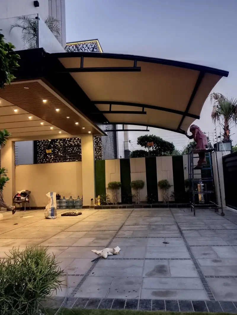 Car porch l Awning shade l Pole Shade l Cafe roof l Pvc canopy shade