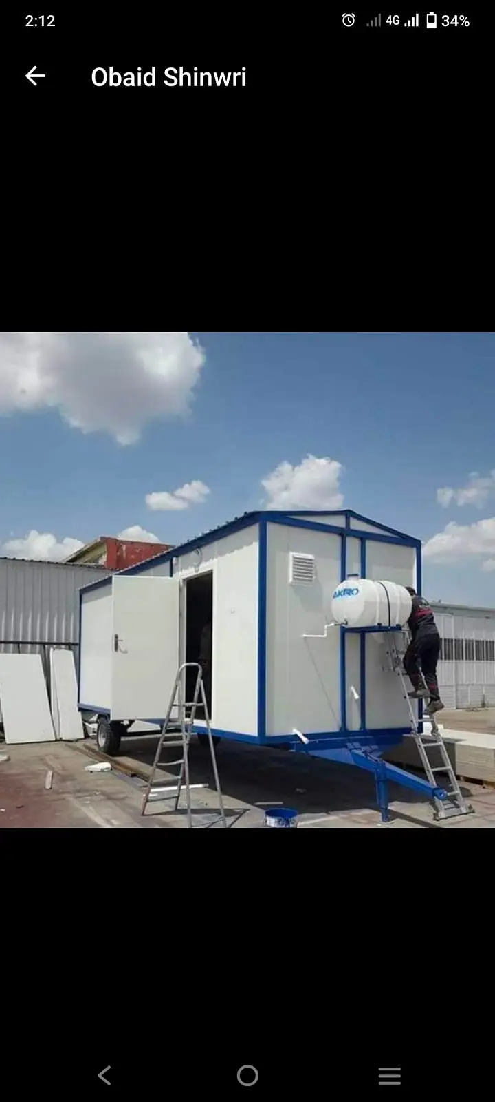 Security cabin/Office containers/portable washroom/ Prefab homes