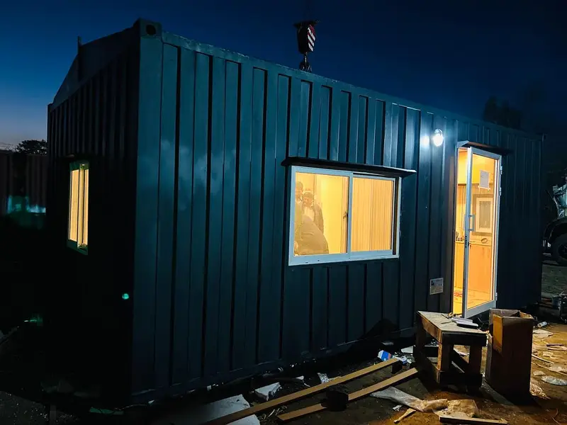 Site office container office marketing prefabricated rooms for guards