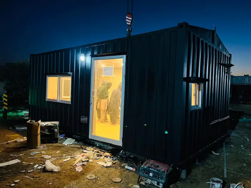 Site office container office marketing prefabricated rooms for guards