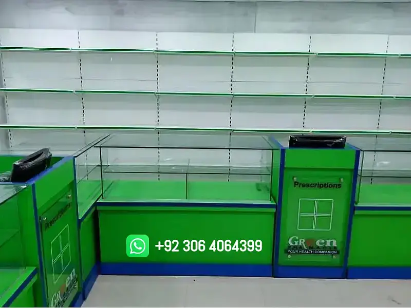 Super store racks/ wall rack/ Gondola Rack/ Cash Counter/ Trolleys