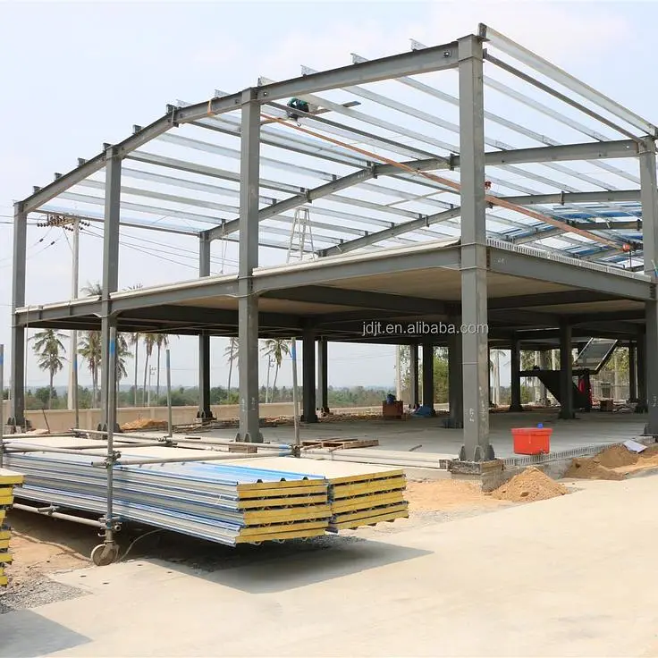 Prefab Engineering Building Steel structure Dairy sheds Farm sheds