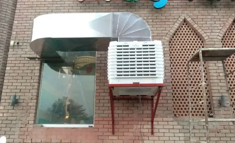 Duct Cooler, evaporative ducting, for factory/Godown/Shopping Malls