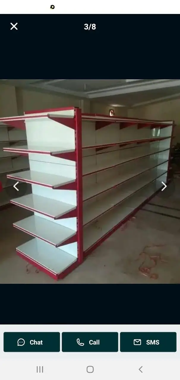 Display store racks cash counter available