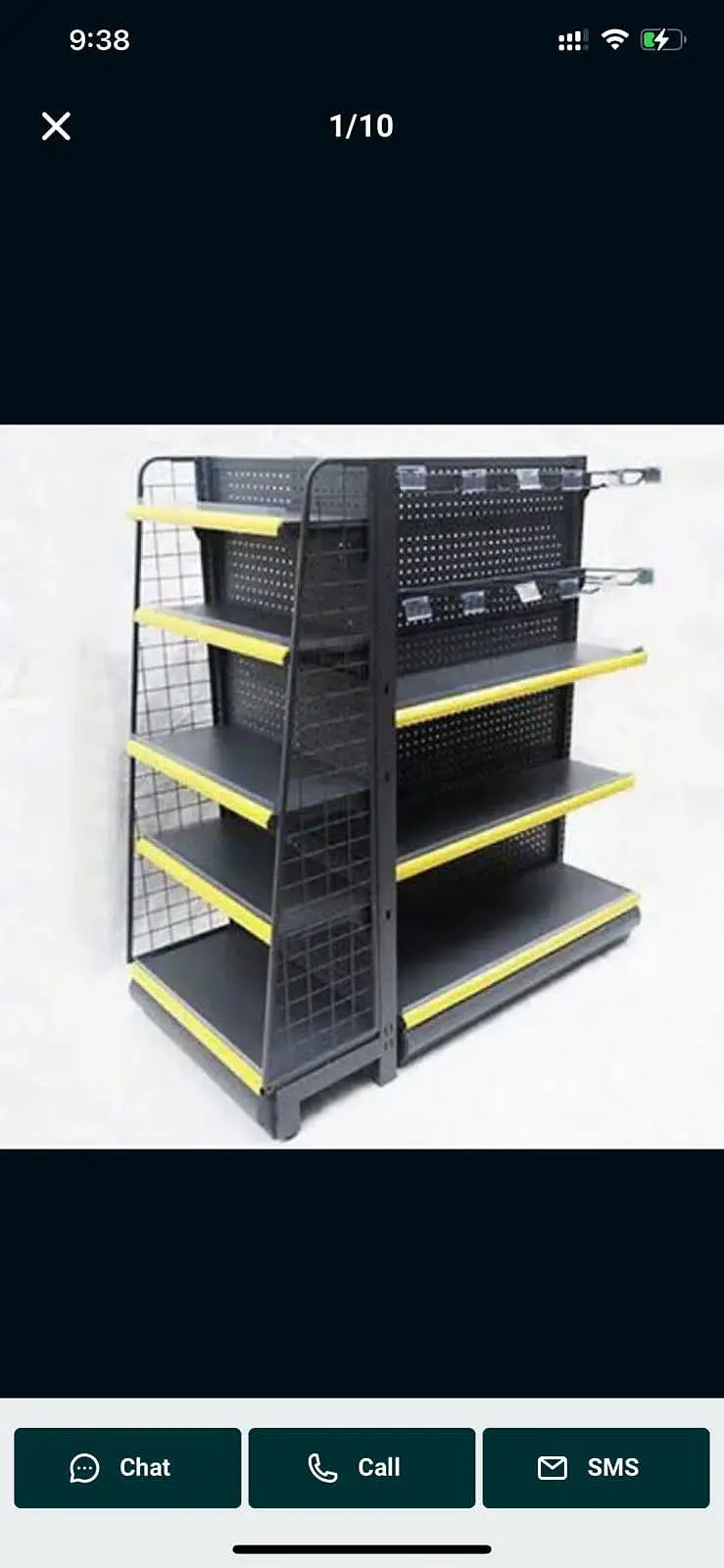 Display store racks cash counter available