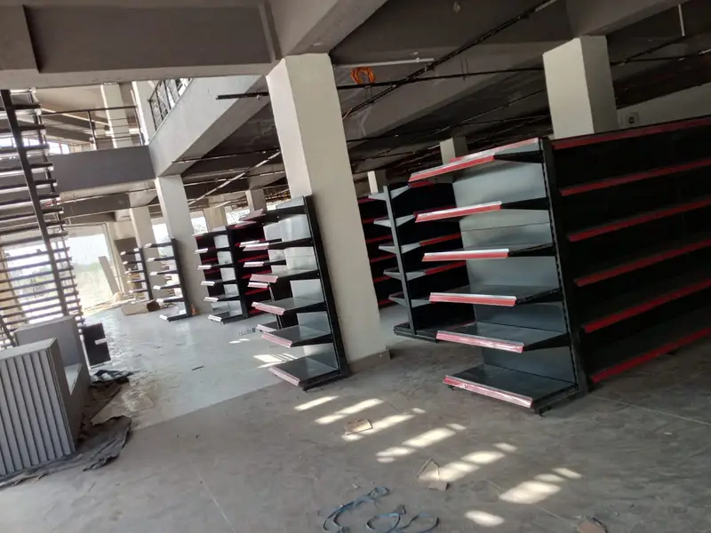 super store racks,display racks,cash counters,shopping trolley,racks