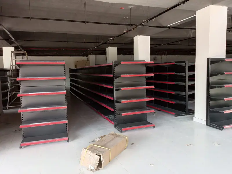 super store racks,display racks,cash counters,shopping trolley,racks