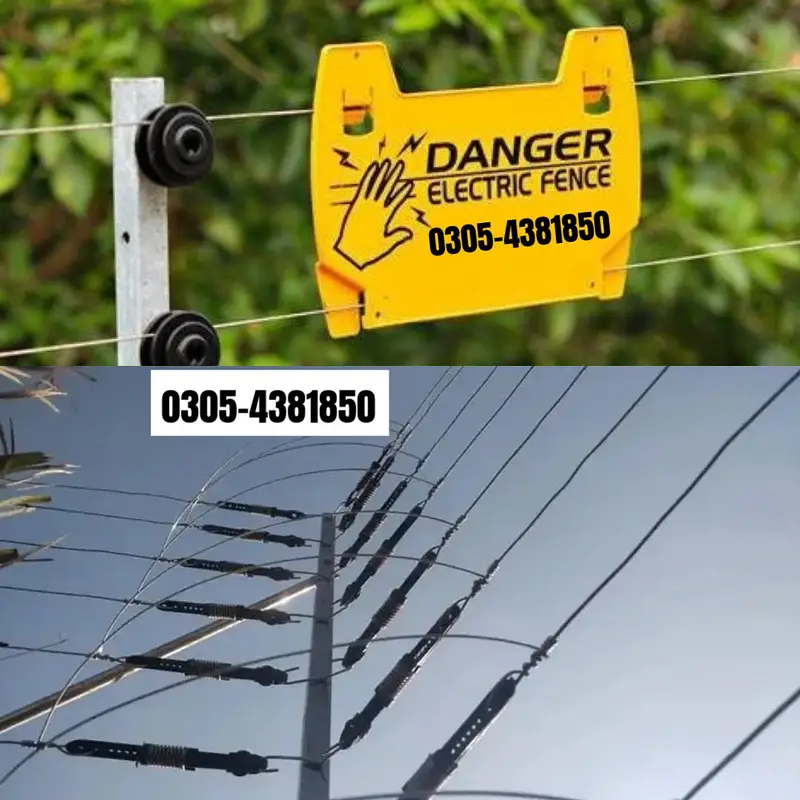 electric fence , electric fence material , barbed claded wire for sal