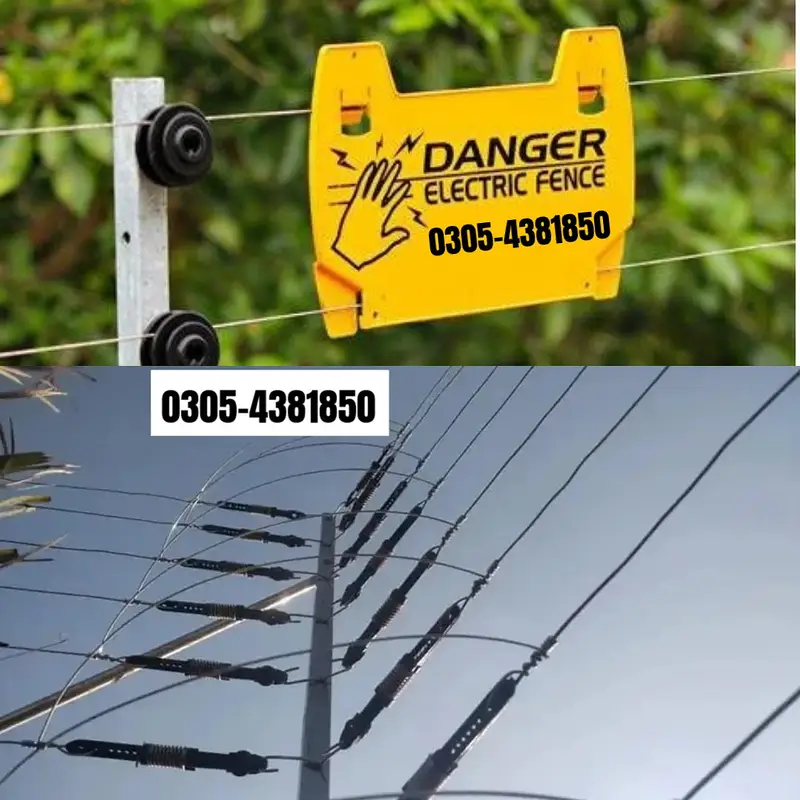 electric fence , electric fence material , barbed claded wire for sal