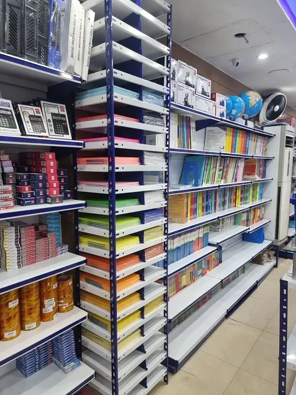 Book Shop , Racks , Books Racks , Chart paper Racks , stationery racks