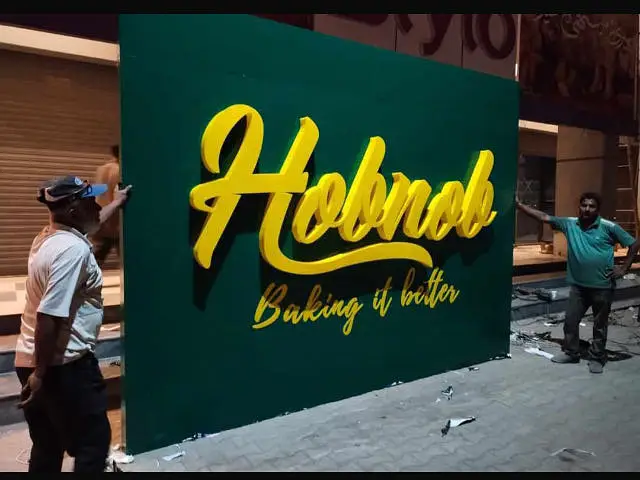 Sign Board | wall logo | Signboard | Acrylic Sign | Panaflex SignBoard