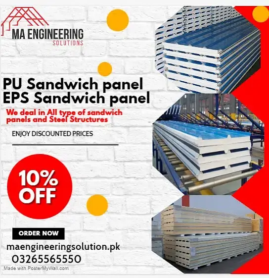 EPS Sandwich Panel & PU sandwich panel