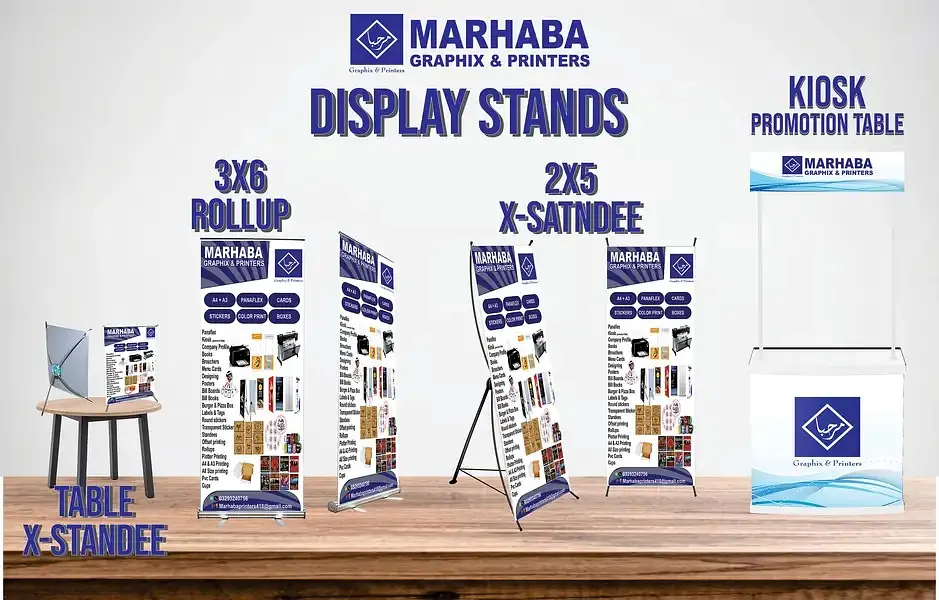 Panda Stands - Kiosk, A3 Stand, Rollup Stands,Display Stand