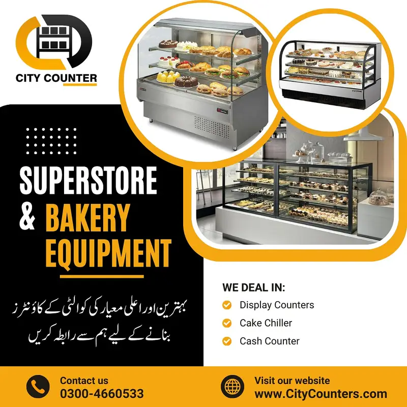 Display counter | Cake counter | Bakery counter | Bakery Counters