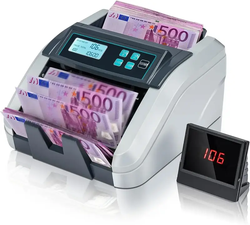 Cash Counting Machine with Fake Note Detection – SM-307