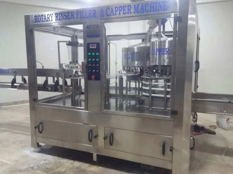 Full Automatic Bottle Filling Machine / Mineral Water Filling Plant