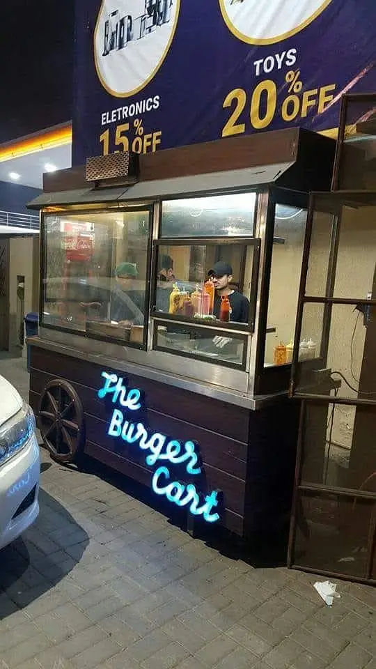 Food display & Food Counter - Food Cart - Cafe counter - Fryer