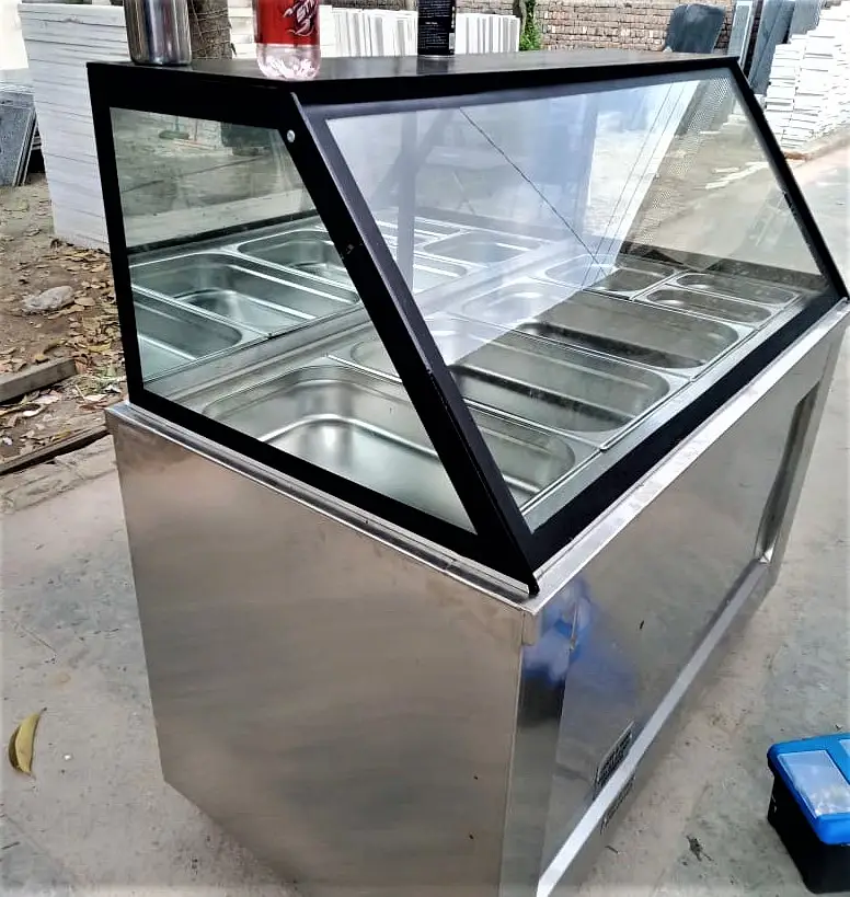 Food display & Food Counter - Food Cart - Cafe counter - Fryer