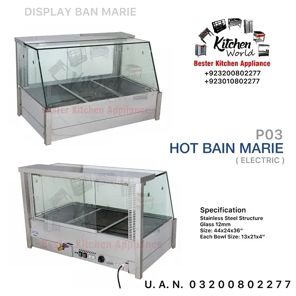 STEAMER COUNTER | BANE MARIE COUNTER | MESS COUNTER | SALAD COUNTER