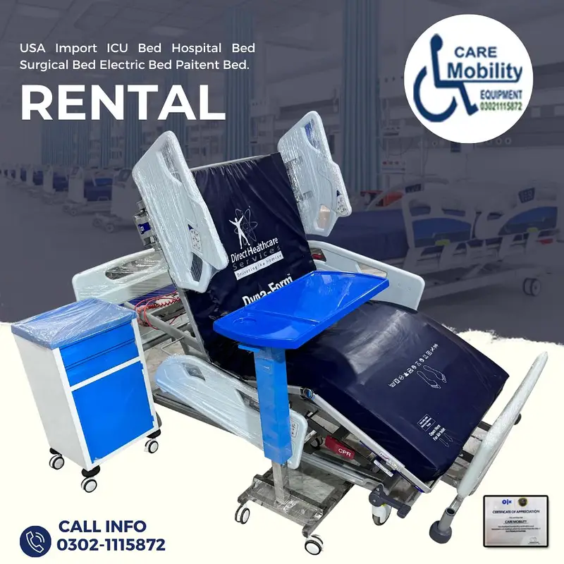 patient bed for Rent Hospital Bed Electric Bed Motorized Bed For Rent