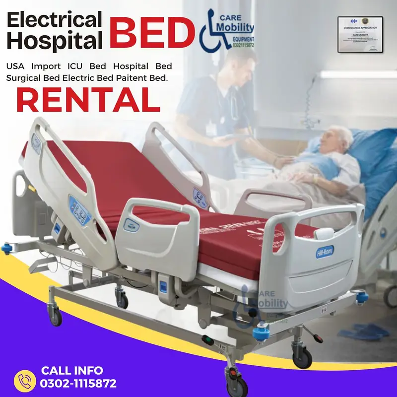 patient bed for Rent Hospital Bed Electric Bed Motorized Bed For Rent