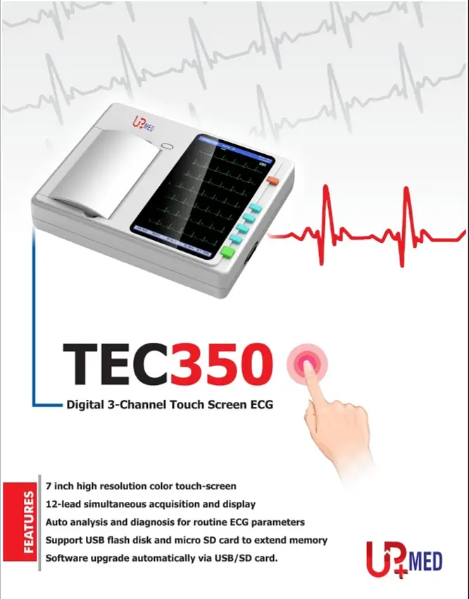 ECG, CTG, EEG machines, Syring, Infusion Pump, fetal doppler sonicaid