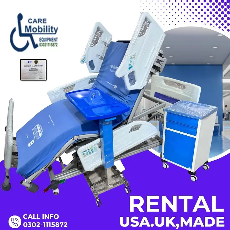 USA Import ICU bed ON RENT Hospital bed RENT/Surgical Bed Electric bed